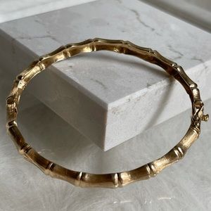 18K Bamboo Bracelet